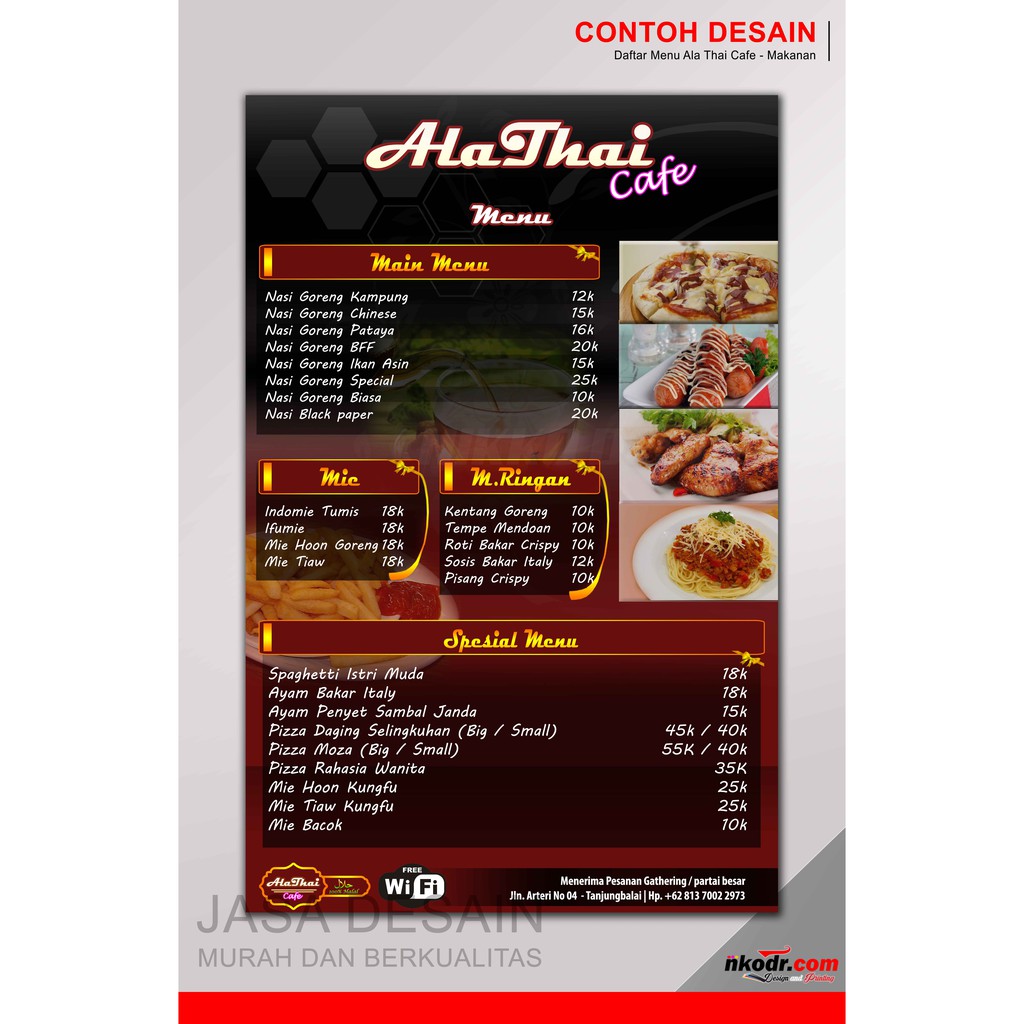 Detail Contoh Desain Daftar Menu Minuman Nomer 43