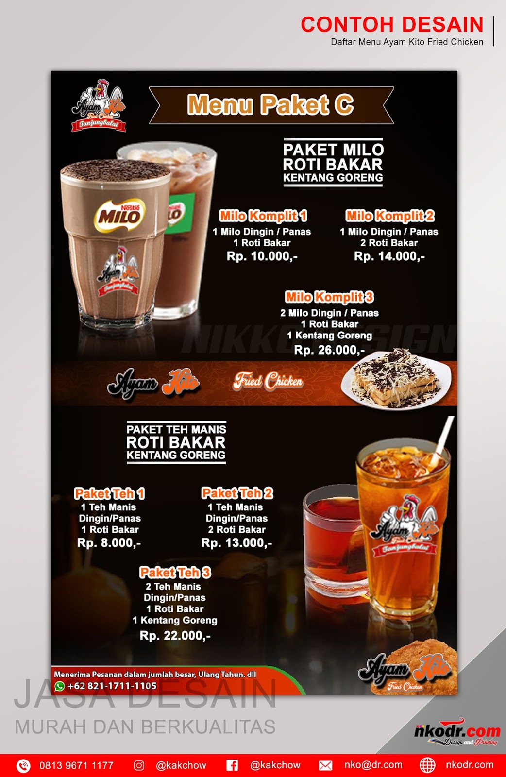 Detail Contoh Desain Daftar Menu Minuman Nomer 10