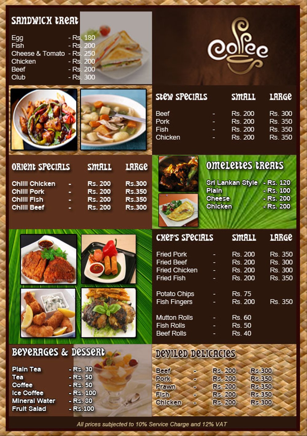 Detail Contoh Desain Daftar Menu Unik Nomer 5