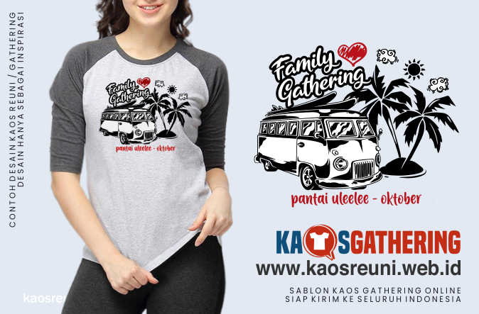 Detail Contoh Desain Desain Kaos Family Gathering Keren Nomer 11