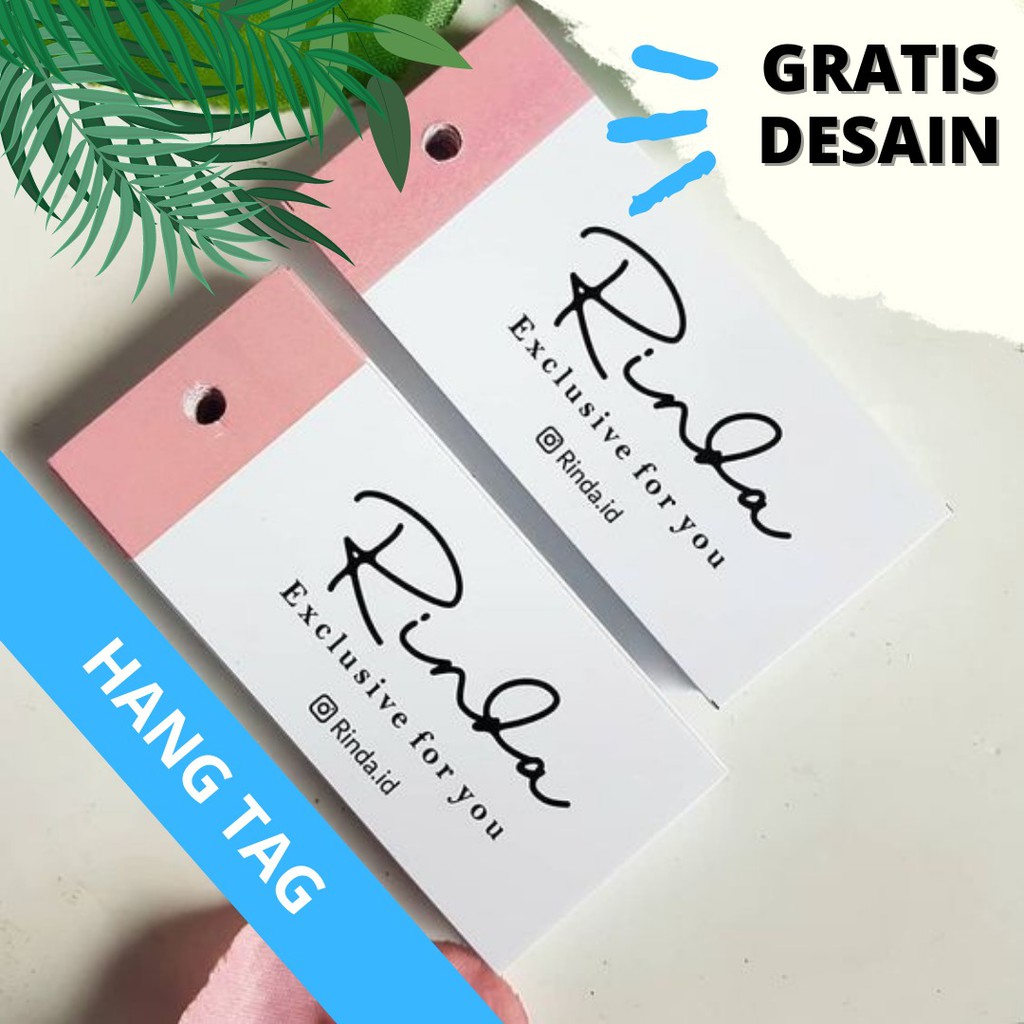 Detail Contoh Desain Hang Tag Nomer 28