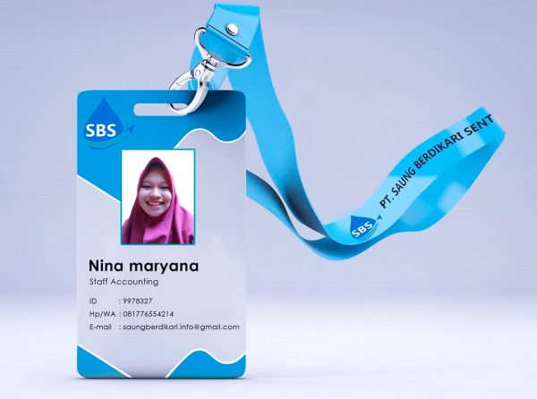 Detail Contoh Desain Id Card Karyawan Nomer 5