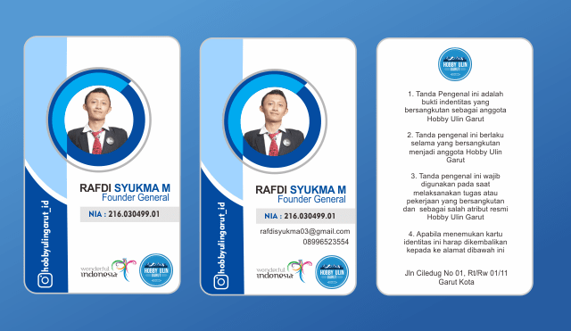 Detail Contoh Desain Id Card Keren Cdr Nomer 18