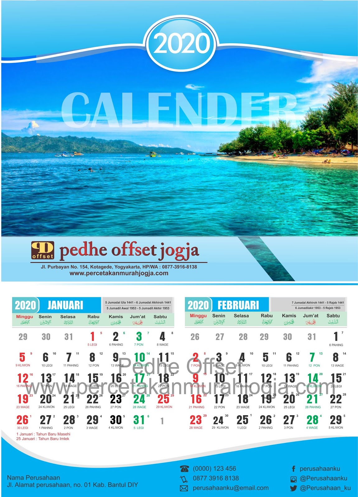 Detail Contoh Desain Kalender Nomer 17