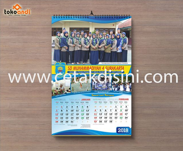 Detail Contoh Desain Kalender 2018 Nomer 55