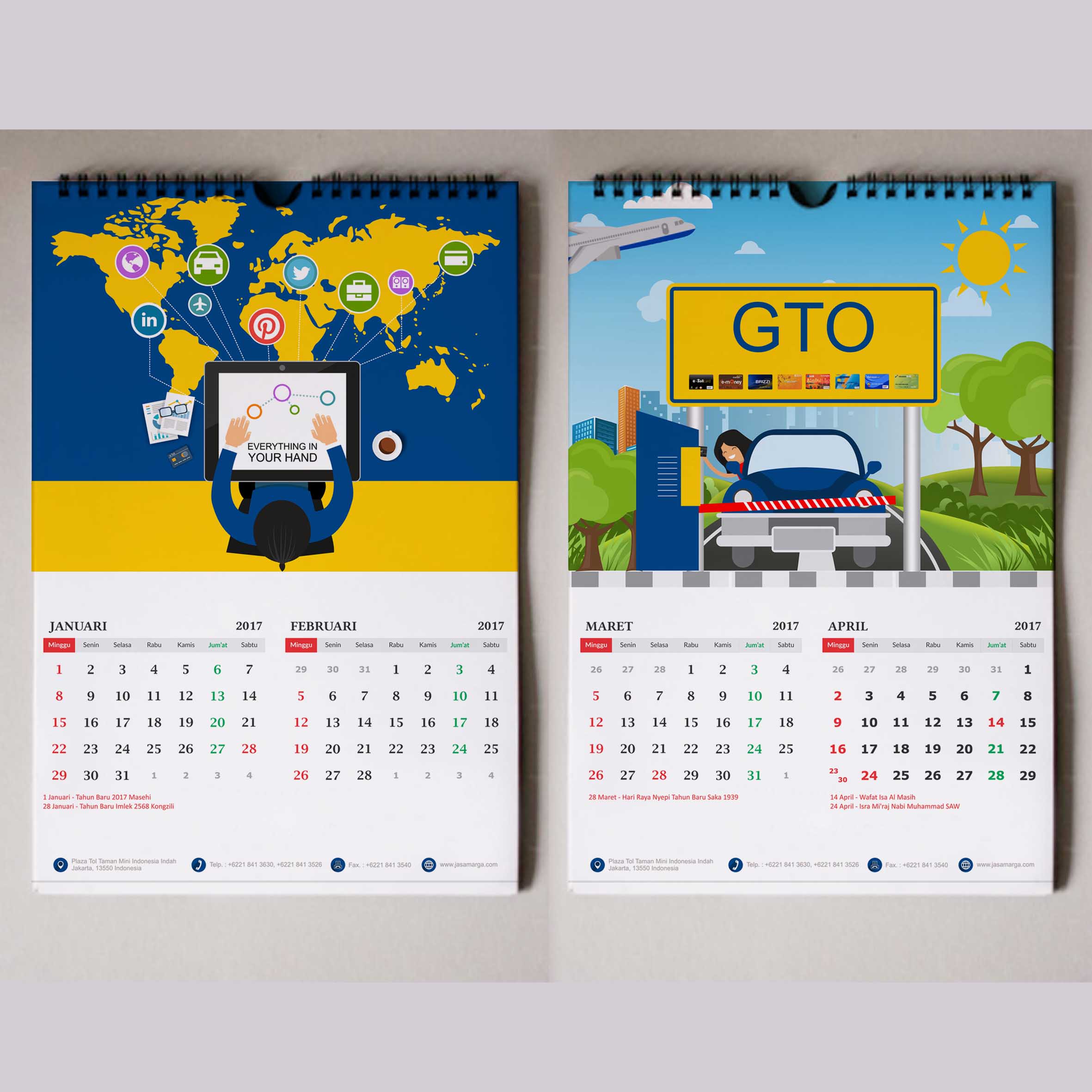 Detail Contoh Desain Kalender Nomer 21