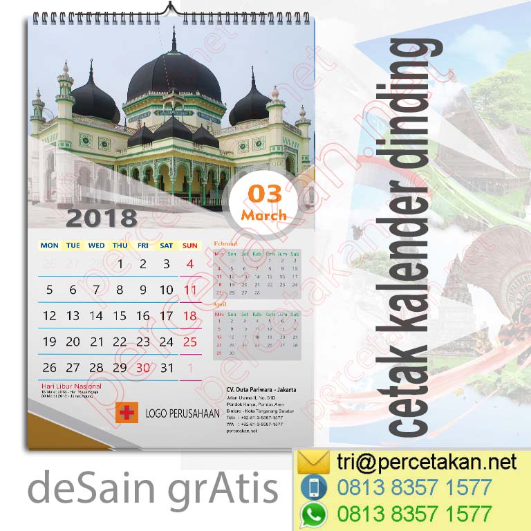 Detail Contoh Desain Kalender Nomer 54