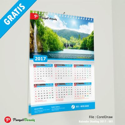 Detail Contoh Desain Kalender Dinding Keren Nomer 7