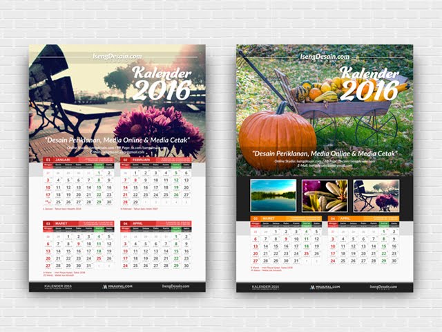 Detail Contoh Desain Kalender Lucu Nomer 21