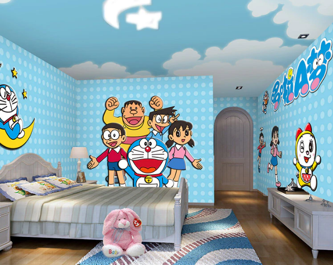 Detail Contoh Desain Kamar Doraemon Nomer 3