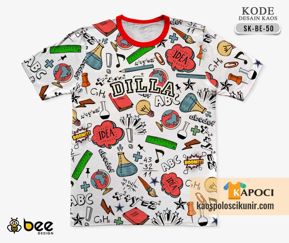Detail Contoh Desain Kaos Anak Tk Nomer 41