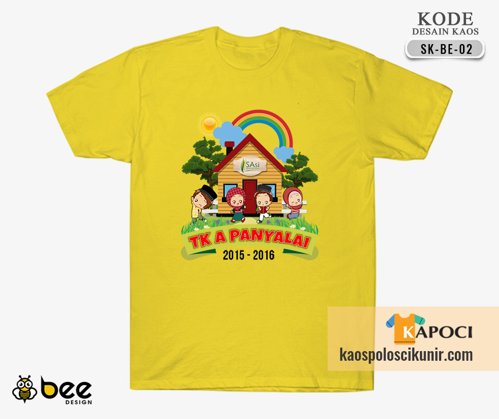 Detail Contoh Desain Kaos Anak Tk Nomer 9