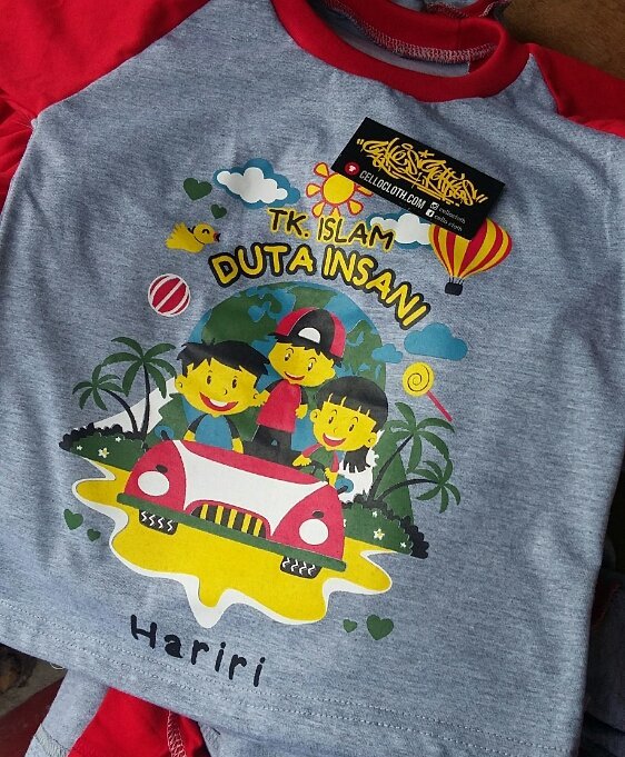 Detail Contoh Desain Kaos Anak Tk Nomer 10