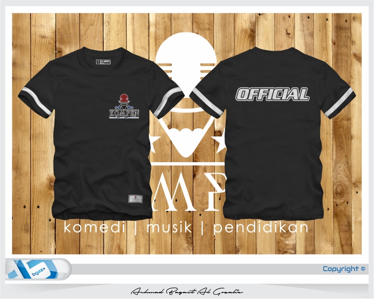 Detail Contoh Desain Kaos Crew Nomer 8