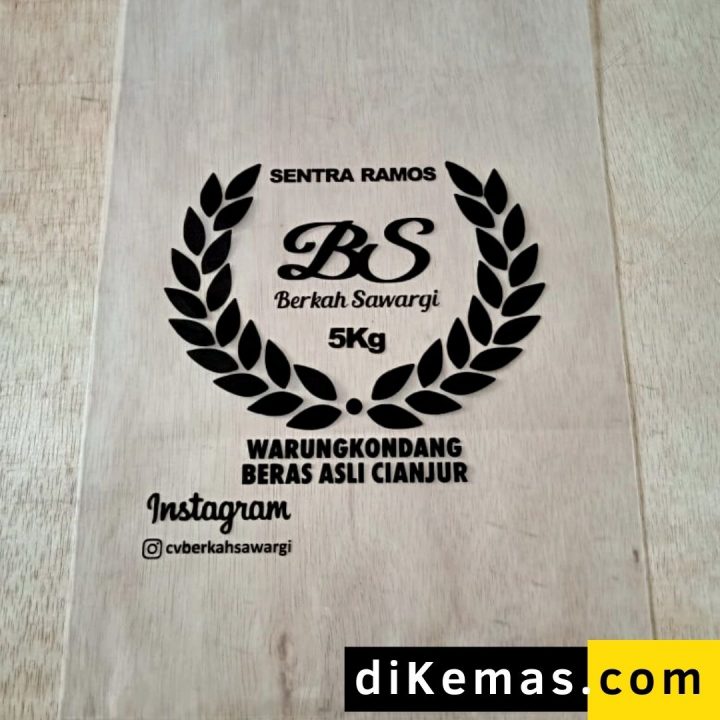 Detail Contoh Desain Karung Beras Nomer 46