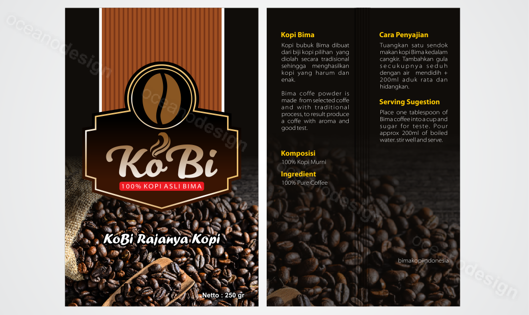 Detail Contoh Desain Kemasan Kopi Nomer 45