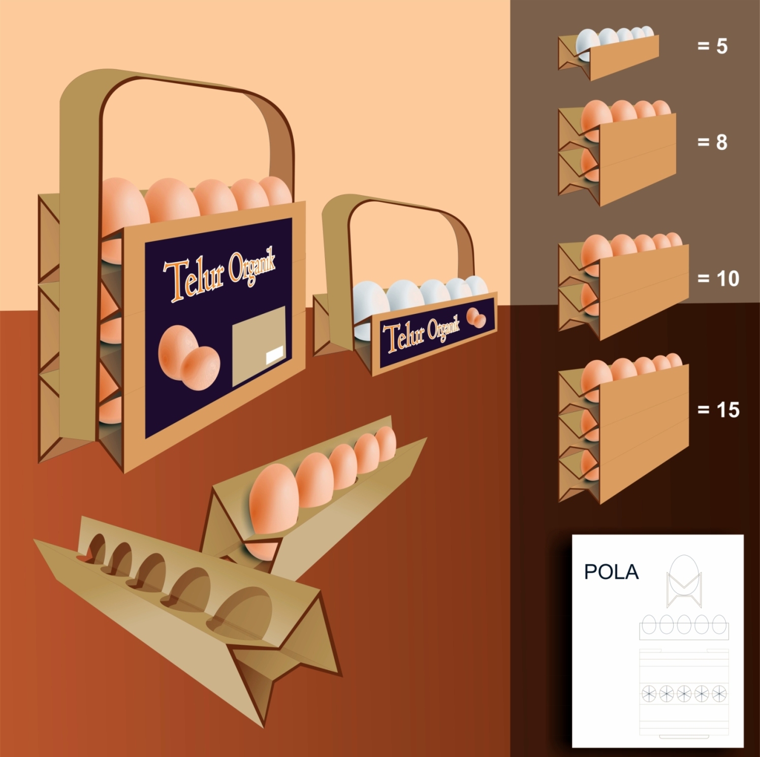 Detail Contoh Desain Kemasan Telur Asin Nomer 3