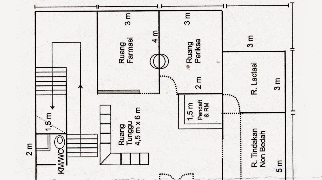 Detail Contoh Desain Klinik Pratama Nomer 6