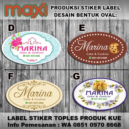 Detail Contoh Desain Label Kue Nomer 37