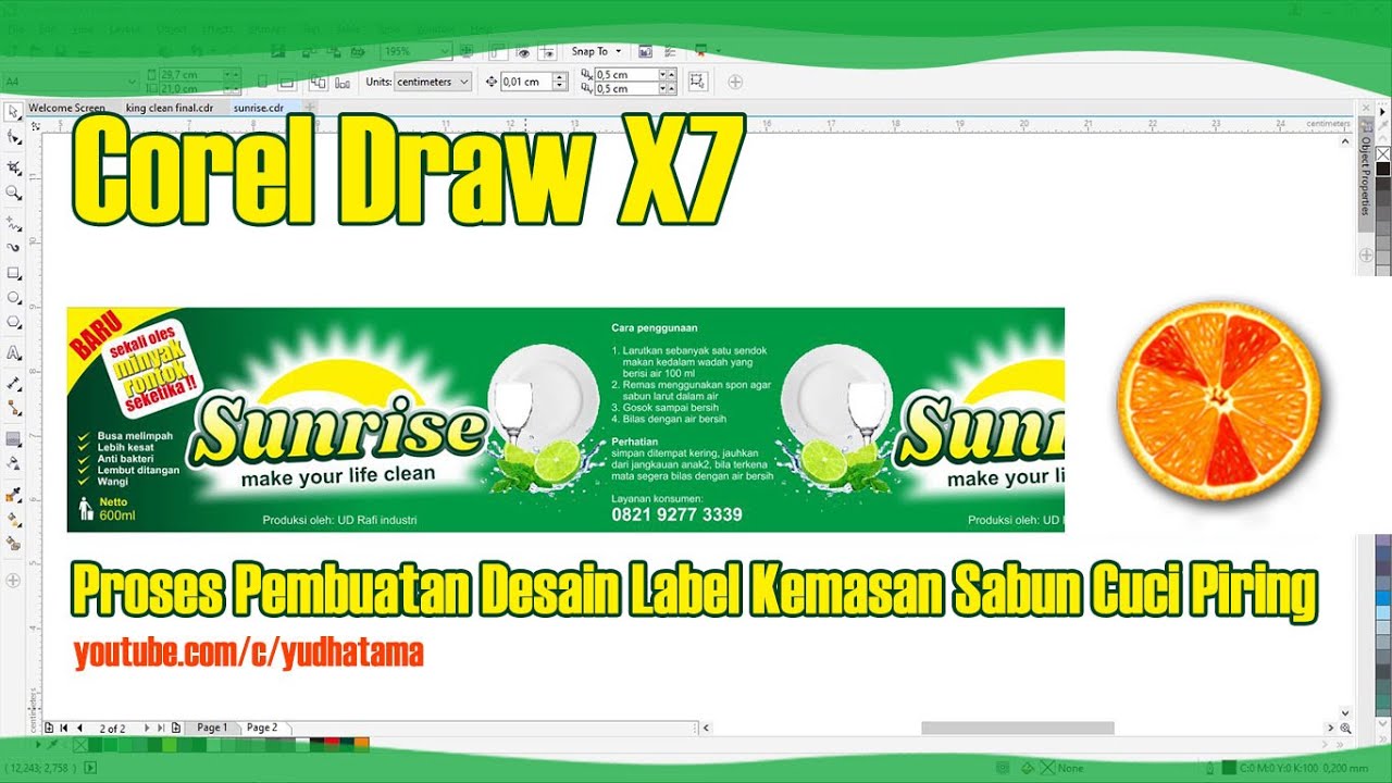 Detail Contoh Desain Label Sabun Cuci Piring Nomer 6