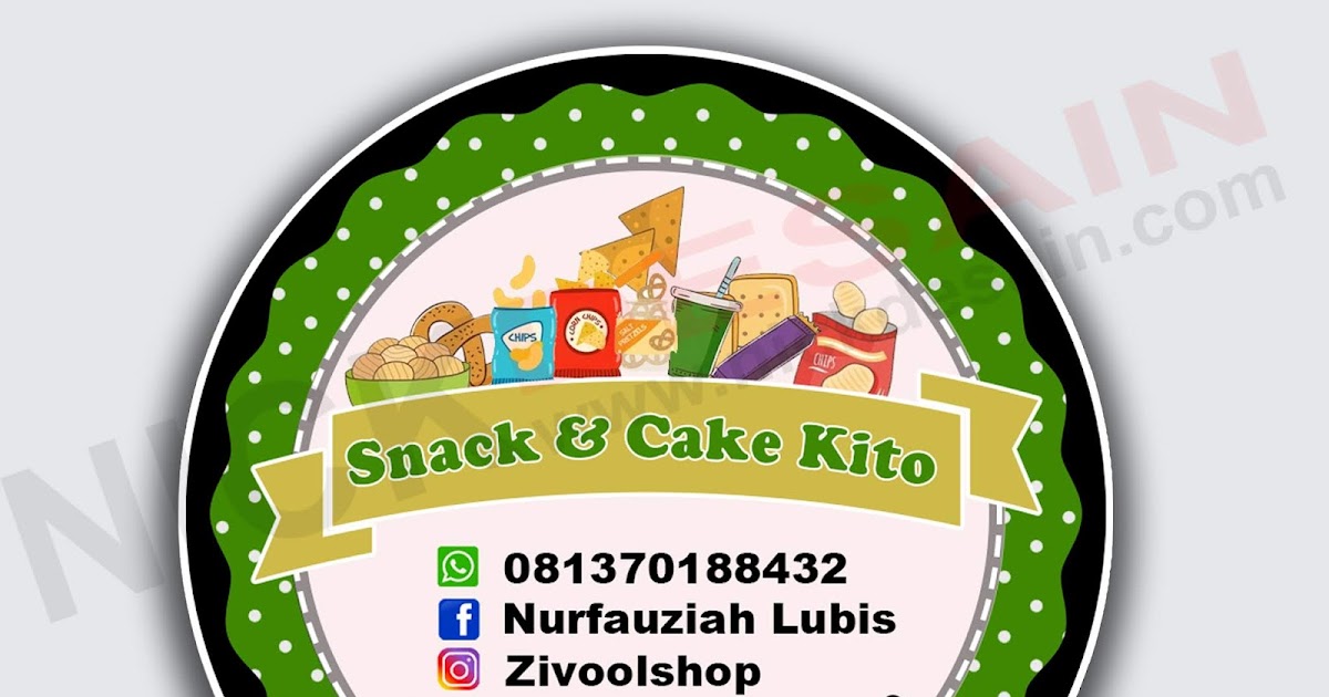 Detail Contoh Desain Label Snack Nomer 22