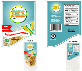 Detail Contoh Desain Label Snack Nomer 35