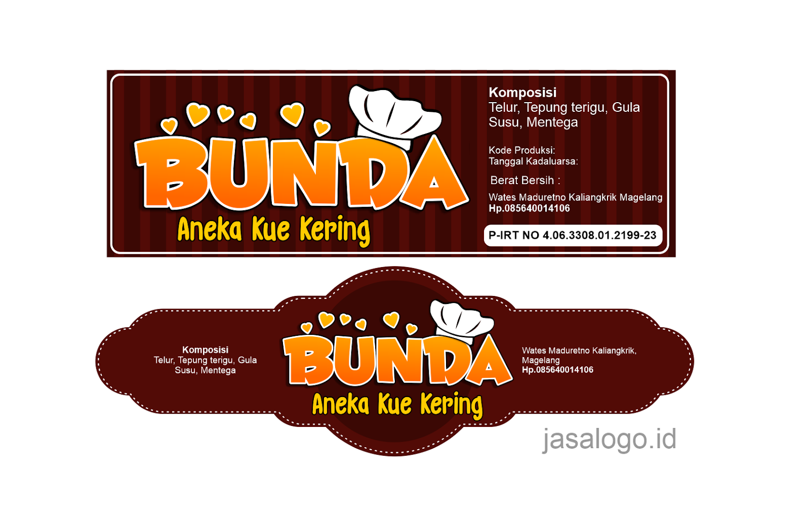 Detail Contoh Desain Logo Kue Kering Nomer 26