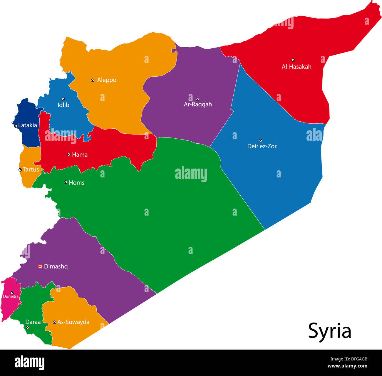 Detail Damaskus Syrien Karte Nomer 4