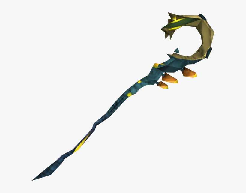 Detail Fantasy Magic Staff Nomer 24