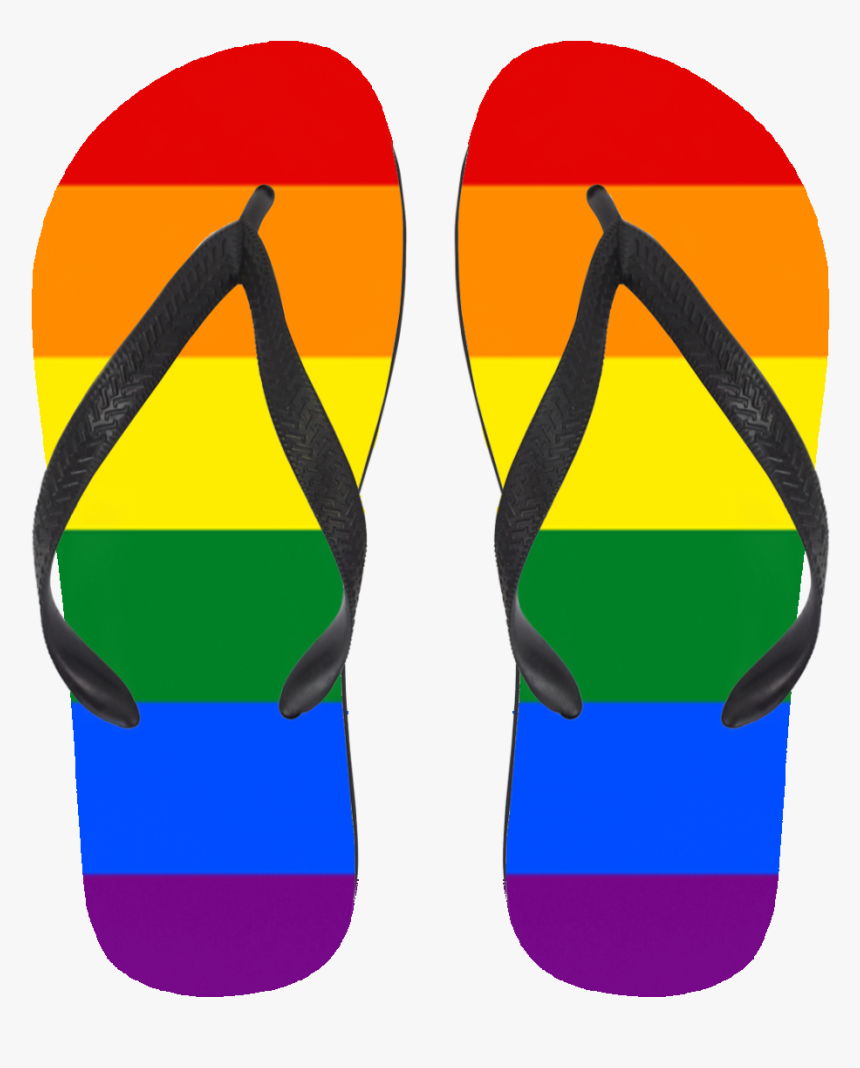 Detail Flip Flops Orange Nomer 9