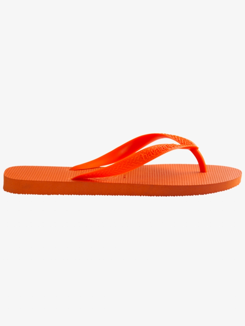 Detail Flip Flops Orange Nomer 19
