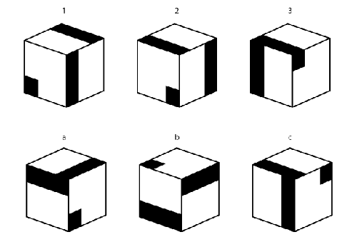 Detail Geometrische Figuren 3d Nomer 23