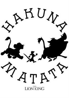 Detail Hakuna Matata Klaviernoten Nomer 13