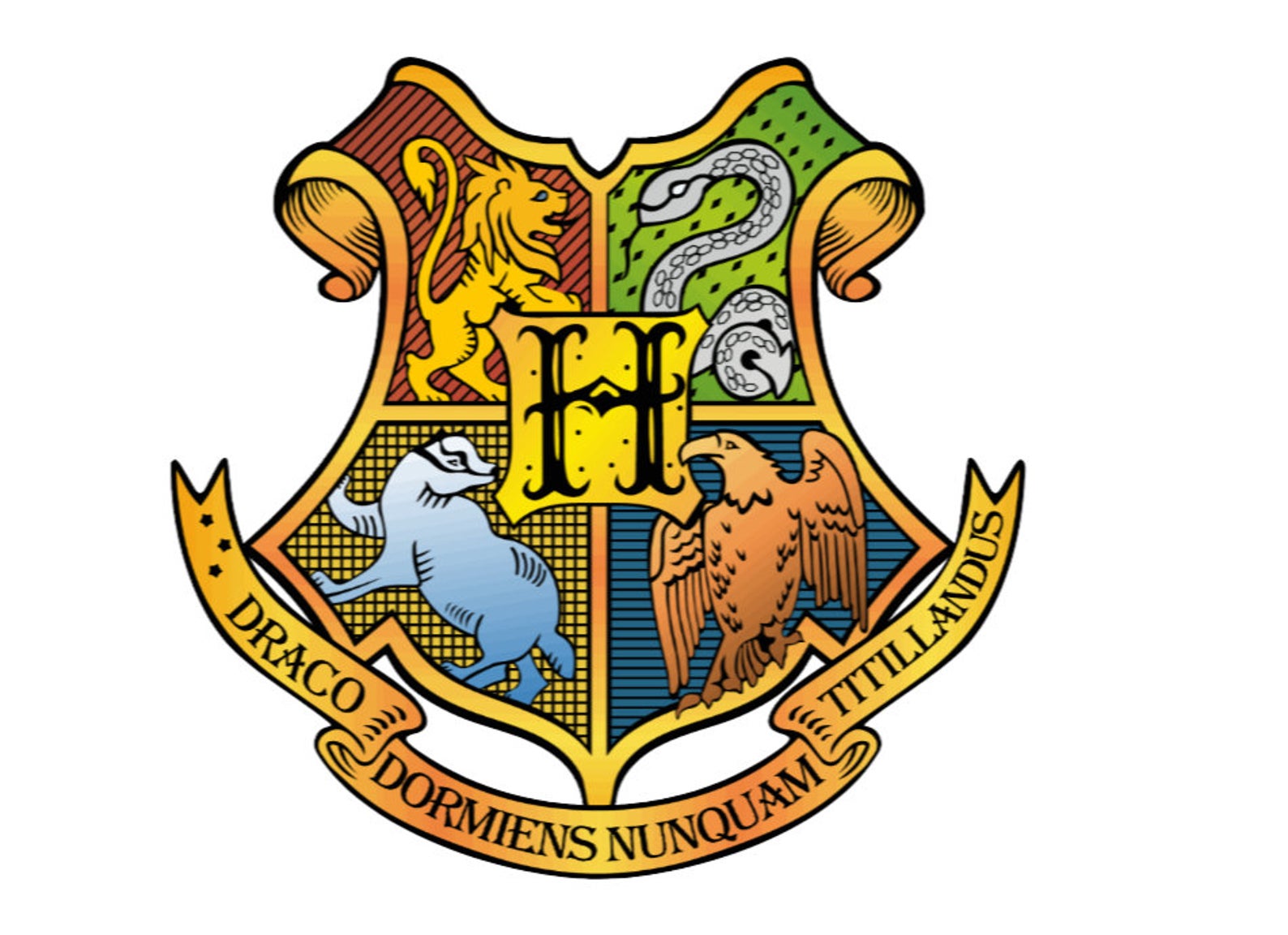 Detail Hogwarts Emblem Nomer 8