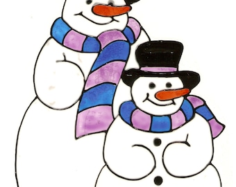 Detail Schneemann Gemalt Nomer 12
