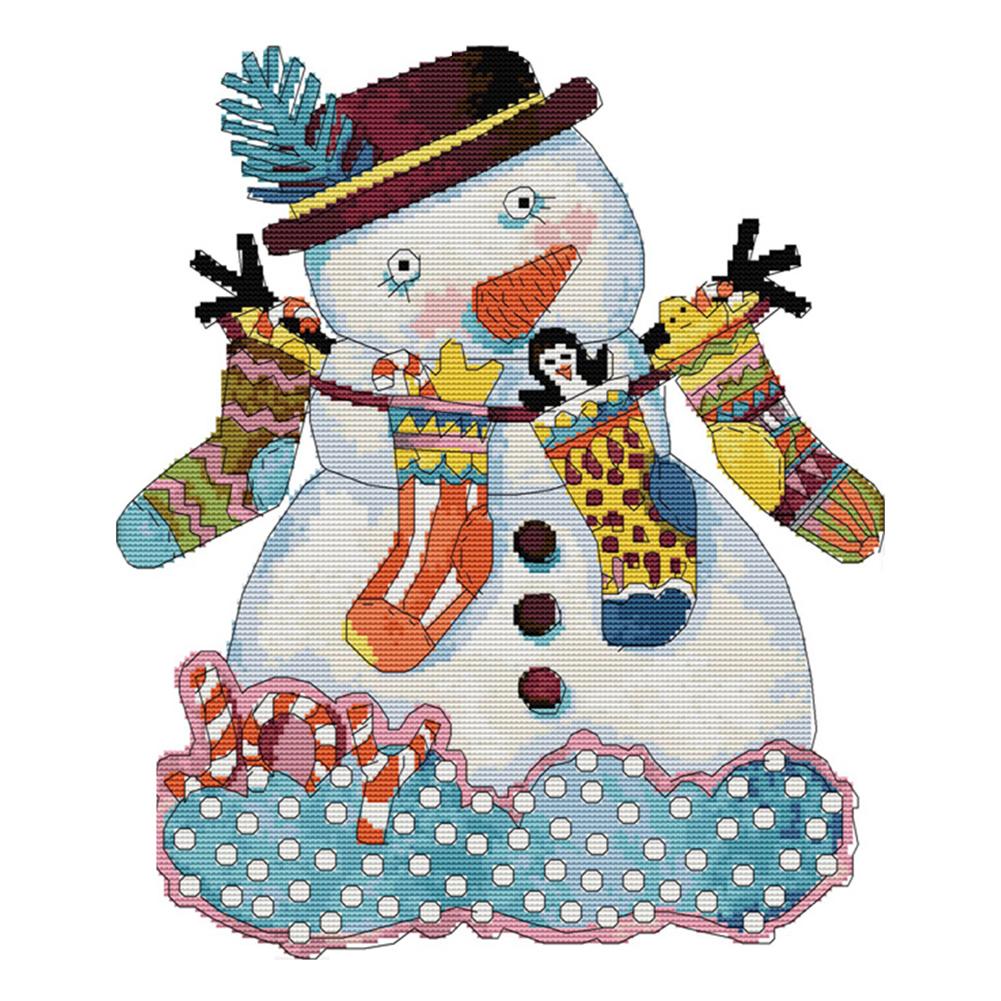 Detail Schneemann Gemalt Nomer 16