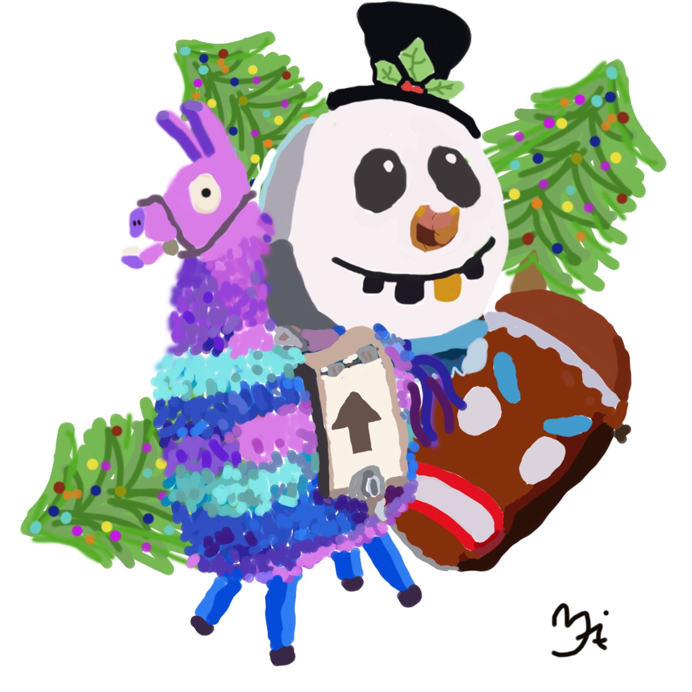 Detail Schneemann Gemalt Nomer 20