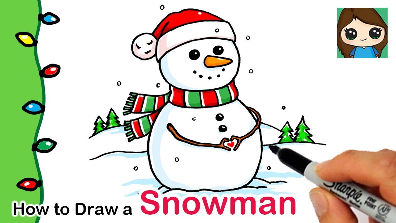Detail Schneemann Gemalt Nomer 5
