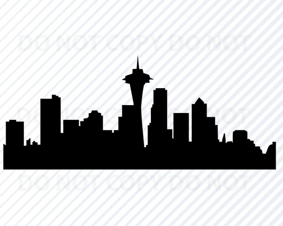 Detail Seattle Skyline Nomer 3