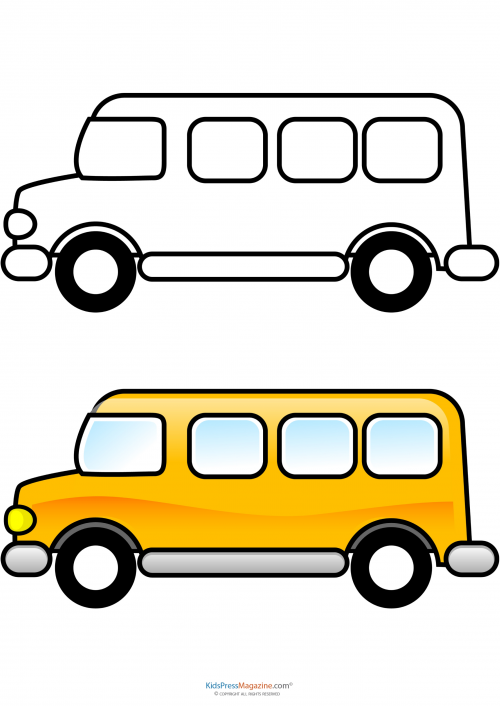 Bus Drawing - KibrisPDR