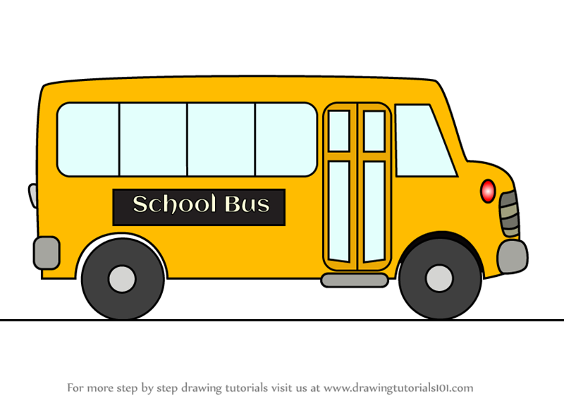 Detail Bus Drawing Nomer 10