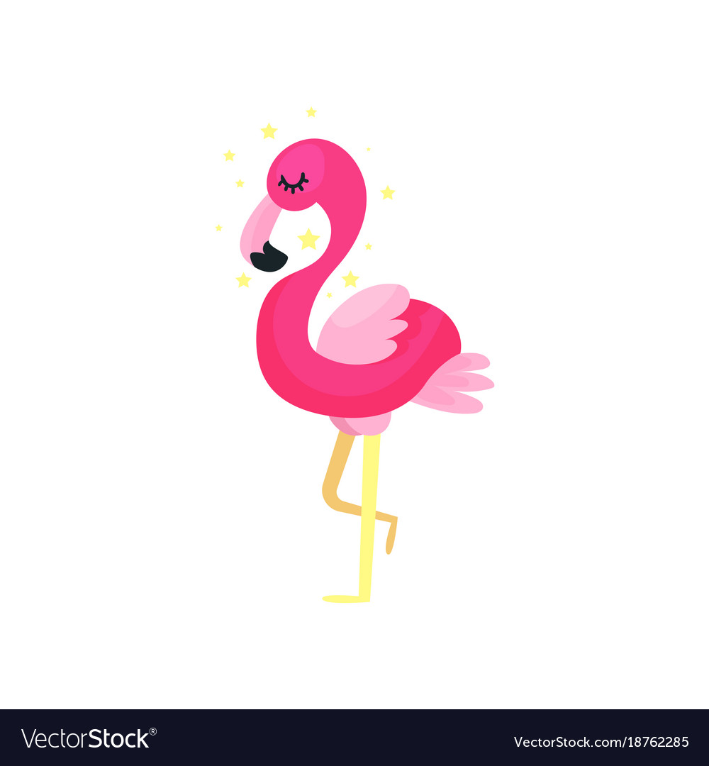Detail Cartoon Flamingo Nomer 13