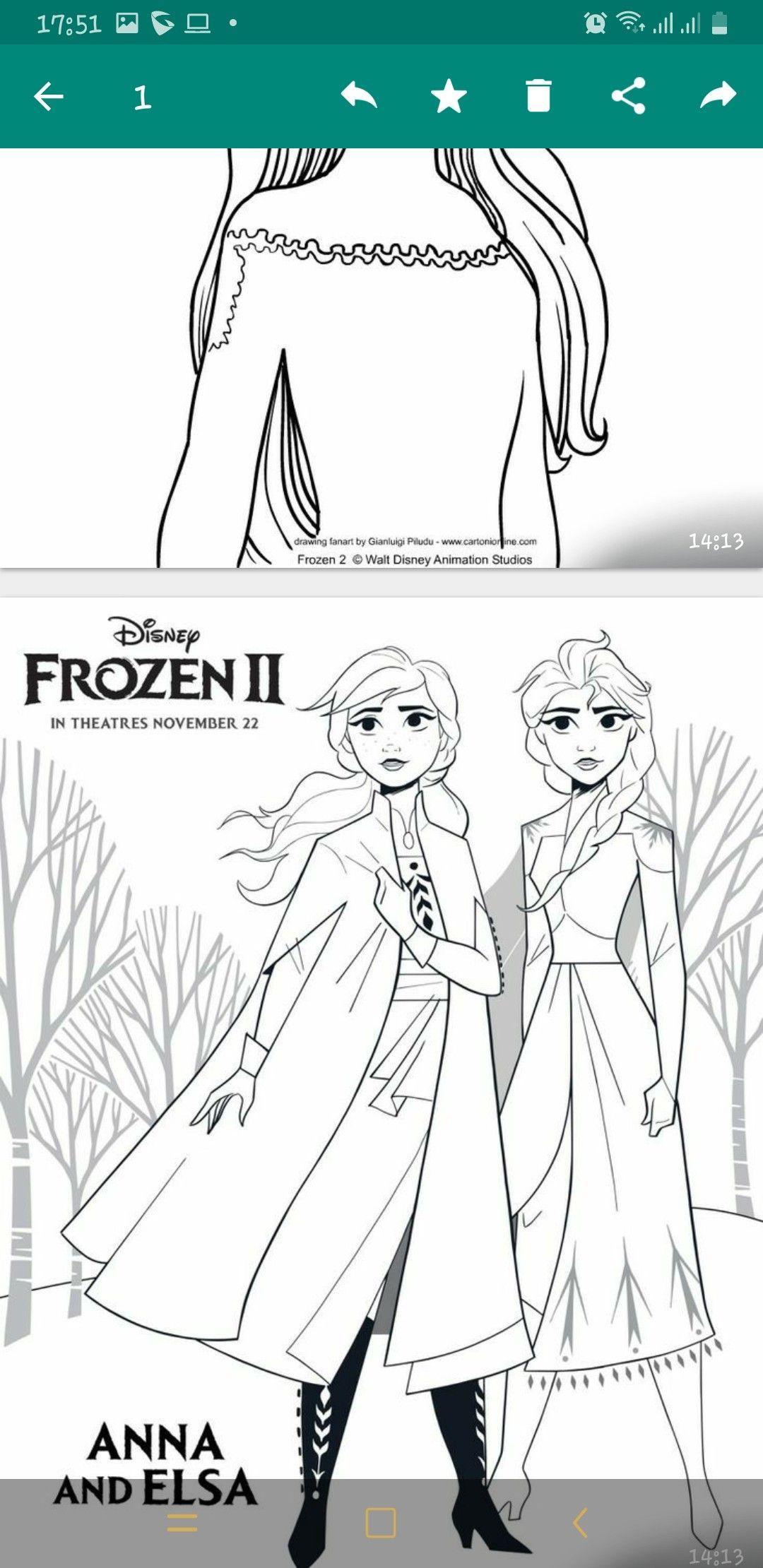 Detail Gambar Frozen 2 Hitam Putih Nomer 26