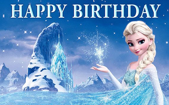 Gambar Frozen Happy Birthday - KibrisPDR