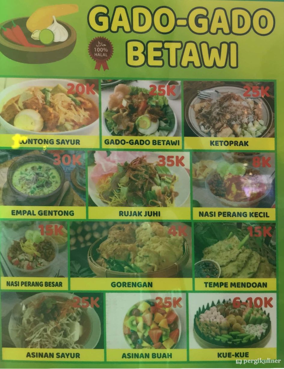 Detail Gambar Gado Gado Betawi Nomer 40