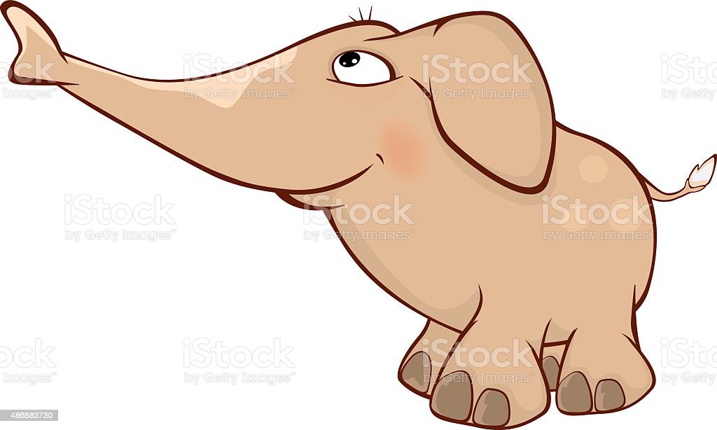 Detail Gambar Gajah Lucu Kartun Nomer 37