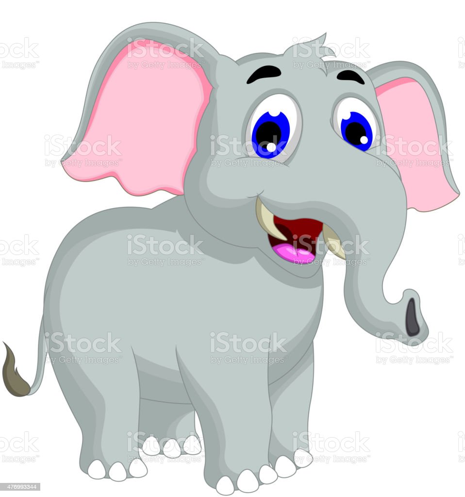 Detail Gambar Gajah Lucu Kartun Nomer 47