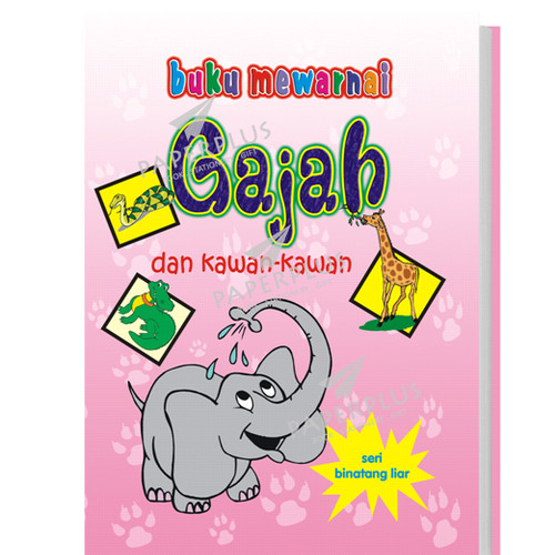 Detail Gambar Gajah Mewarnai Nomer 47