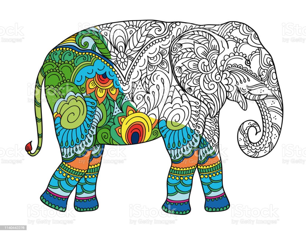 Detail Gambar Gajah Sketch Nomer 24