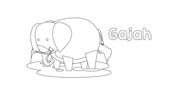 Detail Gambar Gajah Untuk Anak Tk Nomer 50